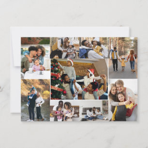 Tarjeta Pequeña Diseñar su propio Collage de fotos 9