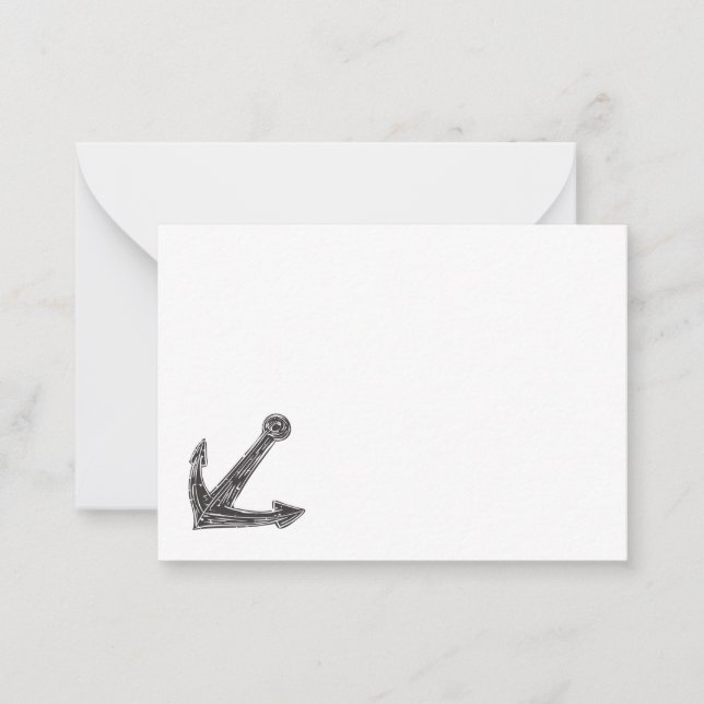 Tarjeta Pequeña Diseño bonito de antaño (Anverso)