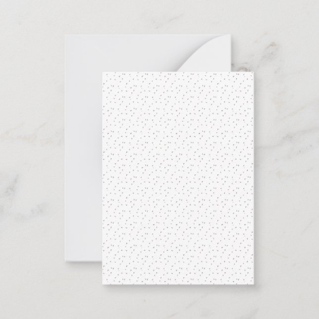 Tarjeta Pequeña Diseño de lenguaje Seis (Anverso)