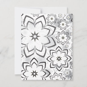 Tarjeta Pequeña Diseño floral 11