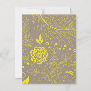 Tarjeta Pequeña Diseño floral 18
