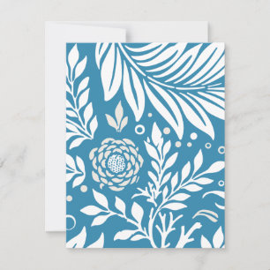Tarjeta Pequeña Diseño floral 20