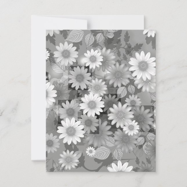 Tarjeta Pequeña Diseño floral 3 (Anverso)