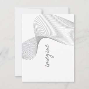 Tarjeta Pequeña Diseño gráfico moderno, simple y elegante de Imagi