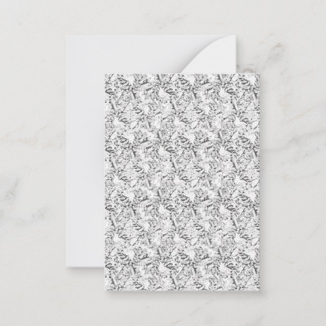 Tarjeta Pequeña Diseño seco Veintidós (Anverso)