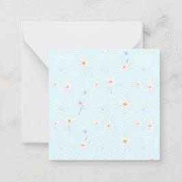 Tarjeta Pequeña Dreamy Mint Meadow