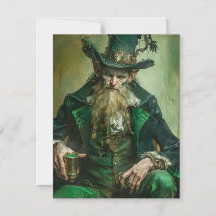 Tarjeta Pequeña Duende Gótico