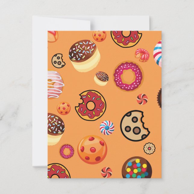 Tarjeta Pequeña Dulces 6 (Anverso)