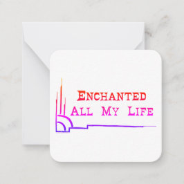 Tarjeta Pequeña e.a.m.l NOTE CARD studio miiri