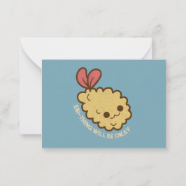 Tarjeta Pequeña Ebi-thing estará bien