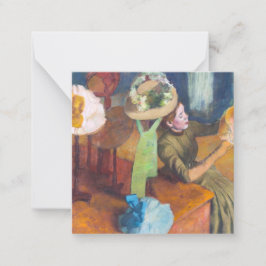 Tarjeta Pequeña Edgar Degas - La Tienda de Millinery