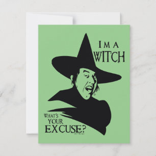 Tarjeta Pequeña El Asistente De Oz™   Soy una bruja