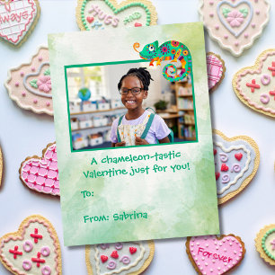 Tarjeta Pequeña El día de San Valentín de aula de niños de Cute Ch