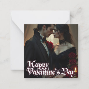 Tarjeta Pequeña El día de San Valentín de la eterna pasión