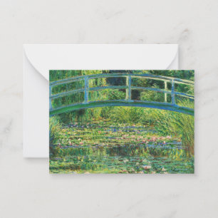 Tarjeta Pequeña El estanque Water-Lily, 1899 por Claude Monet