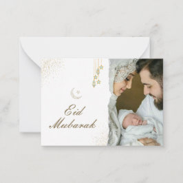 Tarjeta Pequeña El islámico moderno Eid Mubarak