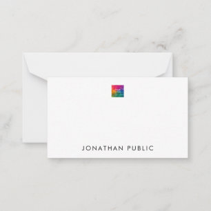 Tarjeta Pequeña El logotipo de su empresa empresarial aquí su plan