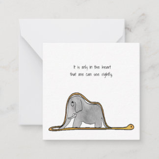 Tarjeta Pequeña El Principito