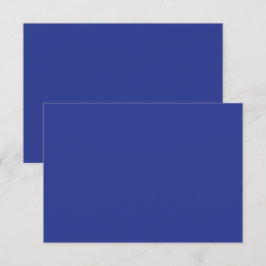 Tarjeta Pequeña Elegancia de Vacaciones Azul Real