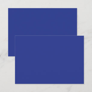 Tarjeta Pequeña Elegancia de Vacaciones Azul Real