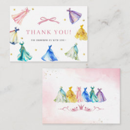 Tarjeta Pequeña Elegant Watercolor spring wildflowerFlat Note Card