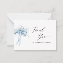 Tarjeta Pequeña Elegante bebé de acuarela en flor silvestre Bebé