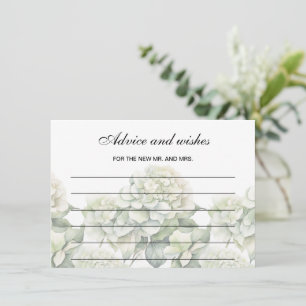 Tarjeta Pequeña Elegante consejo botánico de acuarela verde