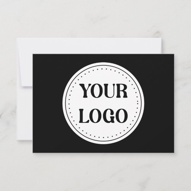 Tarjeta Pequeña Elegante, contemporáneo, refinado y personalizable (Anverso)