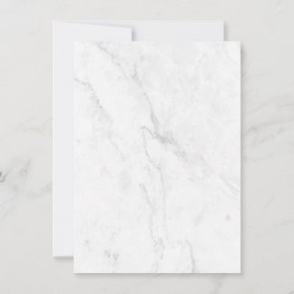 Tarjeta Pequeña Elegante decoración para el hogar en mármol blanco