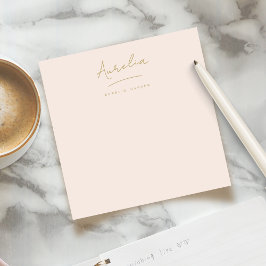 Tarjeta Pequeña Elegante estilo sencillo personalizado Stationery