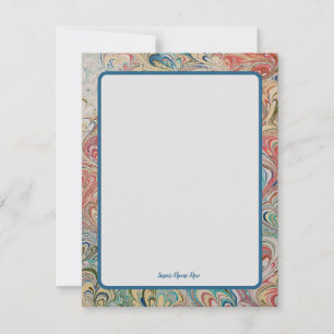 Tarjeta Pequeña Elegante estilo vintage personalizado