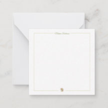 Elegante Fleur de Lys floral personalizada nombre