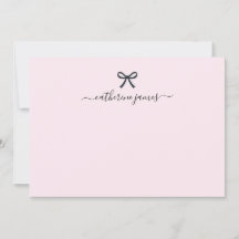 Elegante Girly Monograma Script Cuidado Rubor Pink