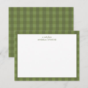 Tarjeta Pequeña Elegante minimalista personalizado con borde de gi