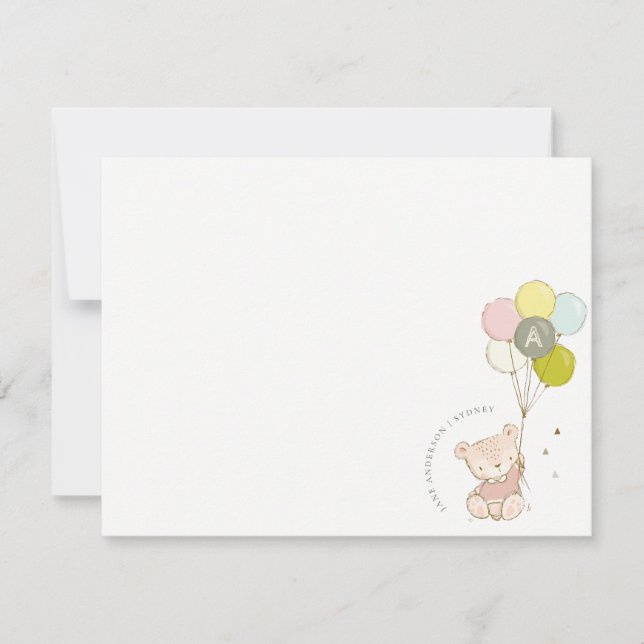 Tarjeta Pequeña Elegante Monograma de zócalo elegante de Rubor (Anverso)
