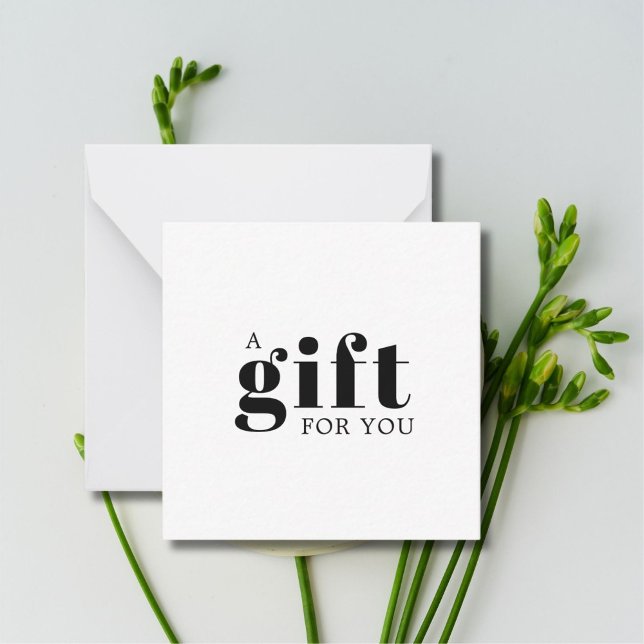 Tarjeta Pequeña Elegante Salón Elegante De Belleza Blanco Negro (Subido por el creador)