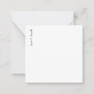 Tarjeta Pequeña Elegante sencillo profesional