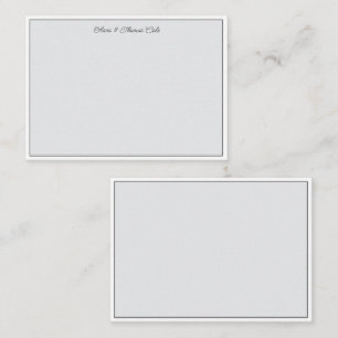 Tarjeta Pequeña Elegante simple y moderno Boda de pizarra minimali