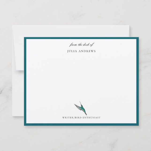 Tarjeta Pequeña Elegante y personalizado (Anverso)