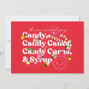 Tarjeta Pequeña Elf la película   Los cuatro grupos principales de