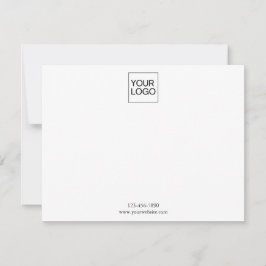 Tarjeta Pequeña Empresa de logotipos sencillos y minimalistas