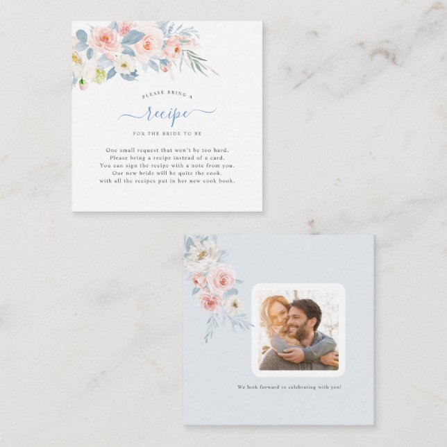 Tarjeta Pequeña Encl de solicitud de rosas rosas rosas rosas rosas (Anverso / Reverso)