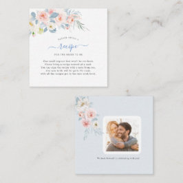 Tarjeta Pequeña Encl de solicitud de rosas rosas rosas rosas rosas