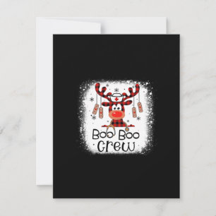 Tarjeta Pequeña Enfermera Regalo Boo Boo Crew