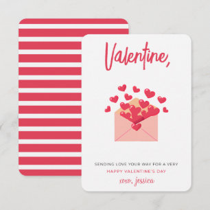 Tarjeta Pequeña Enviar a tu manera Día de San Valentín de niños