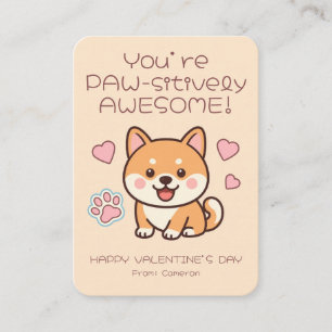 Tarjeta Pequeña Eres absolutamente INCREÍBLE, niños, en San Valent