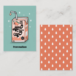 Tarjeta Pequeña Eres Juice Too Guay Classroom Valentcard