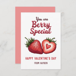 Tarjeta Pequeña Eres la Clase Especial de Berry