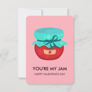 Tarjeta Pequeña Eres Mi Mermelada San Valentín, Clase Escolar de N
