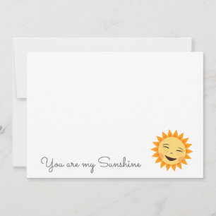 Tarjeta Pequeña Eres mi protector solar lindo
